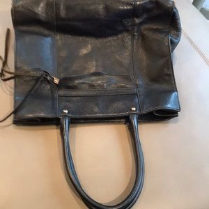Beloved Rebecca Minkoff bag Black leather in excellent condition college fav